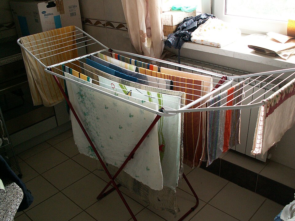 Use a Clothesline or Drying Rack