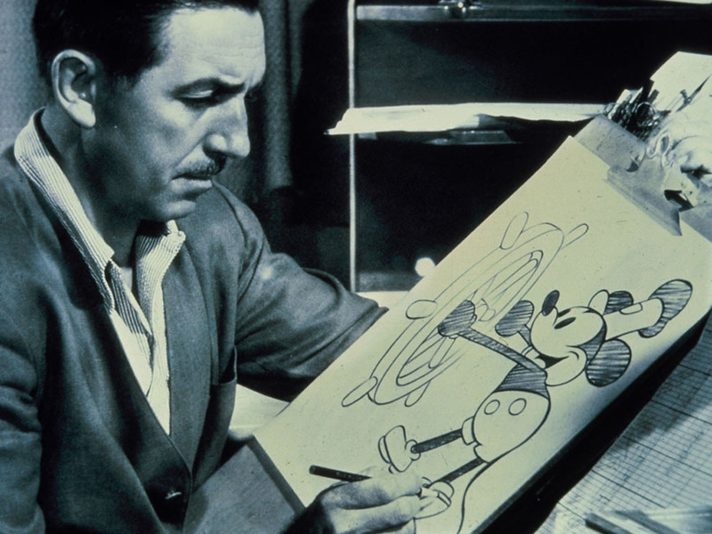Walt Disney Created Mickey Mouse Alone