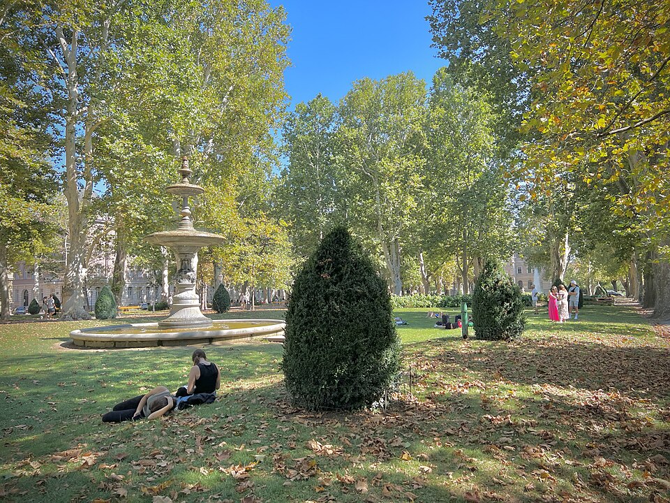 Zrinjevac Park, Zagreb, Croatia