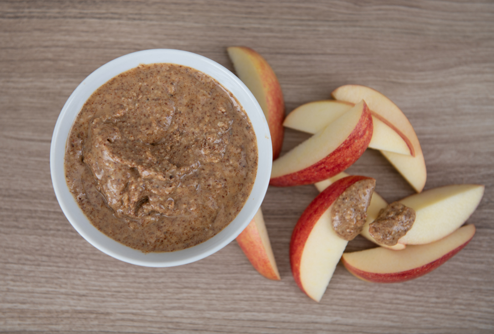 Apple Slices with Almond Butter