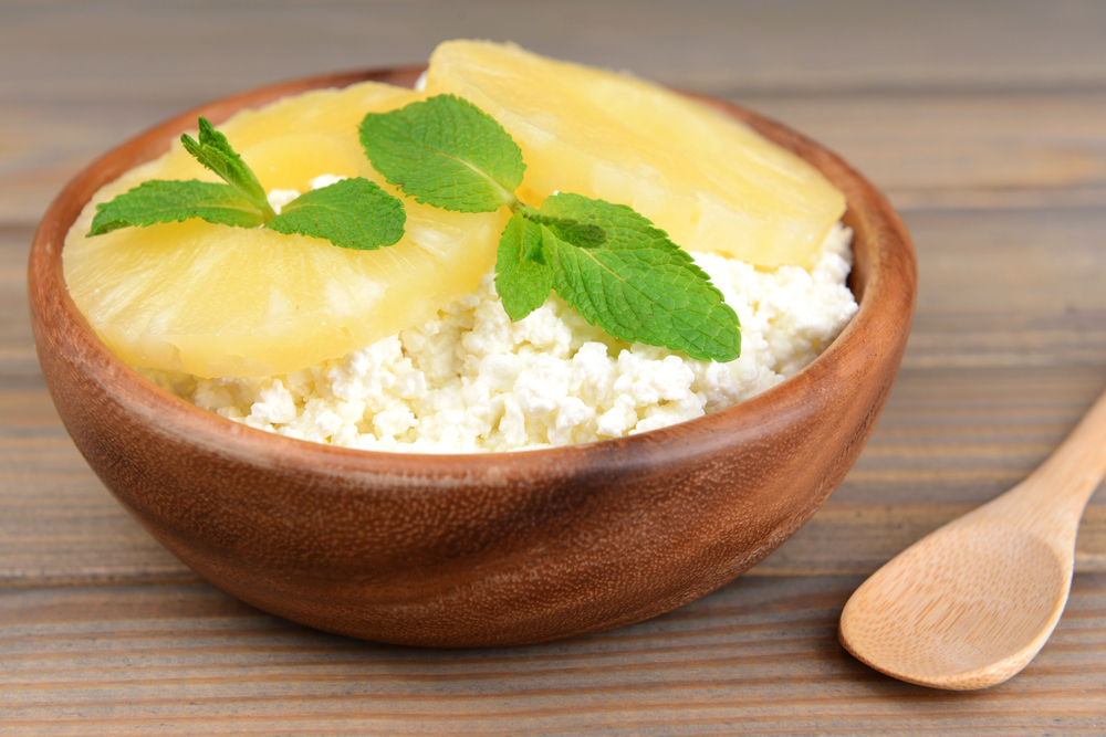 Cottage Cheese with Pineapple