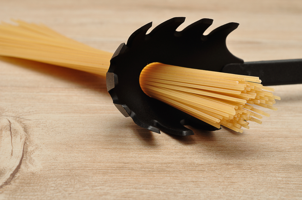 Hole in Spaghetti Spoon