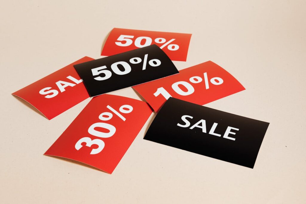 Shop Sales and Discounts