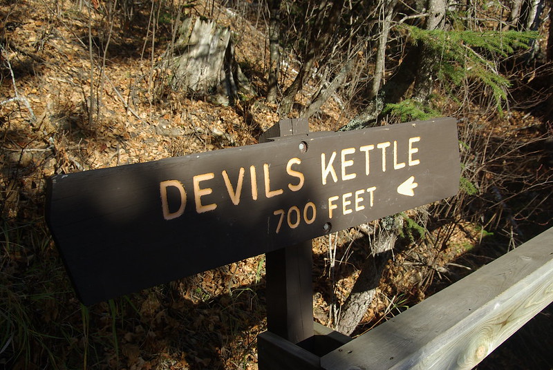 The Devil’s Kettle, Minnesota, USA