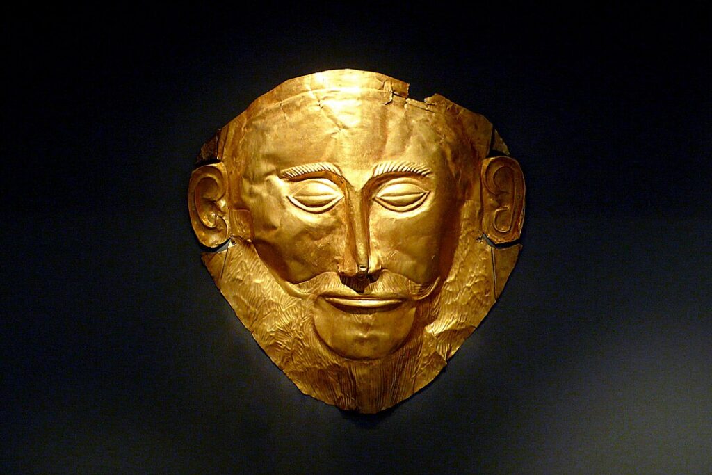 The Mask of Agamemnon – Mycenae, Greece