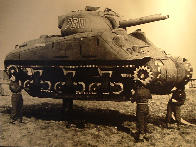 The Use of Inflatable Tanks on D-Day
