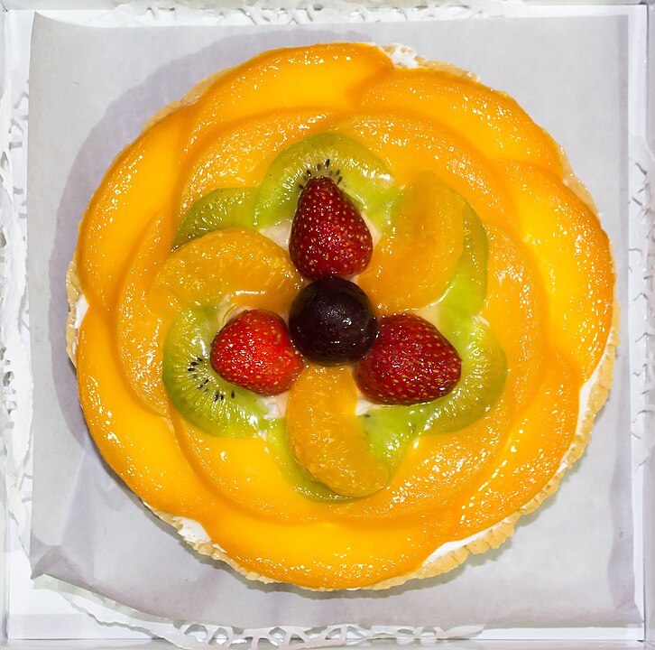 Tropical Fruit Tart (Caribbean)