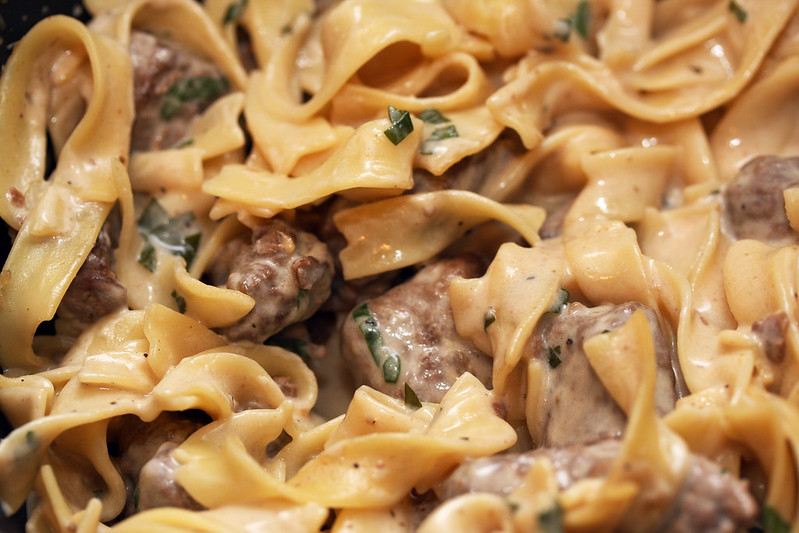 Beef Stroganoff