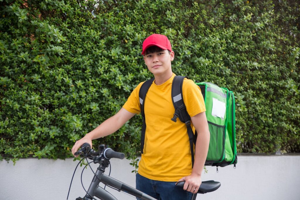 Bike Courier for Organ Transport