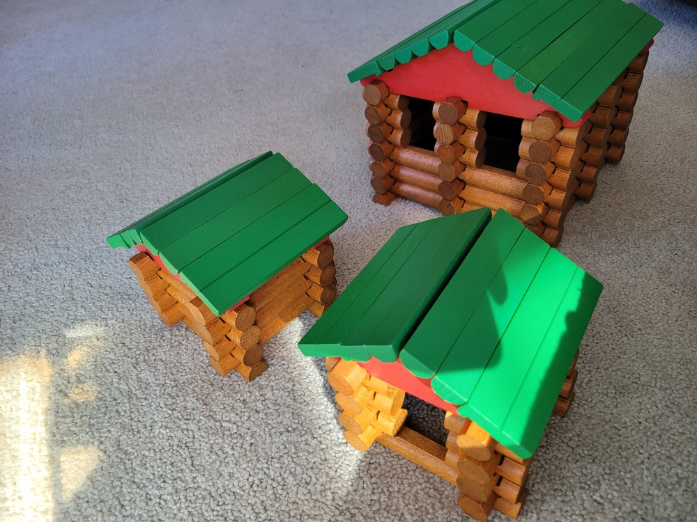 Building with Lincoln Logs