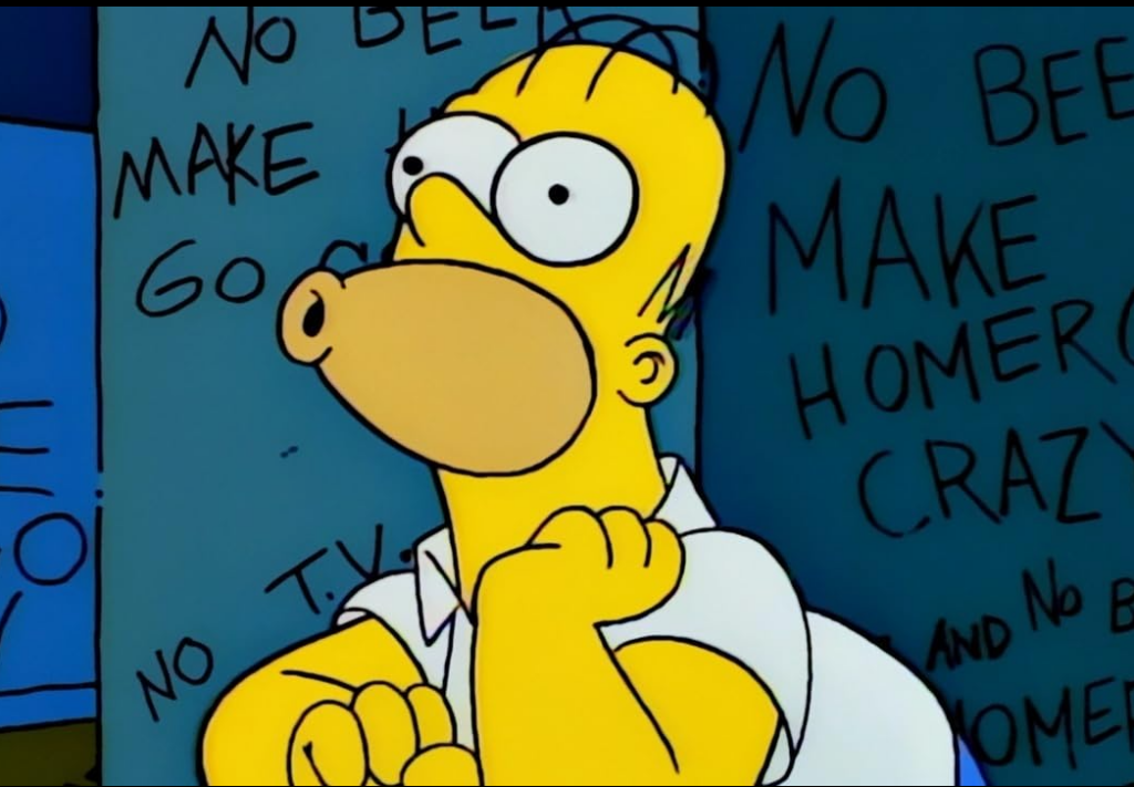 Homer Simpson – "D'oh!"