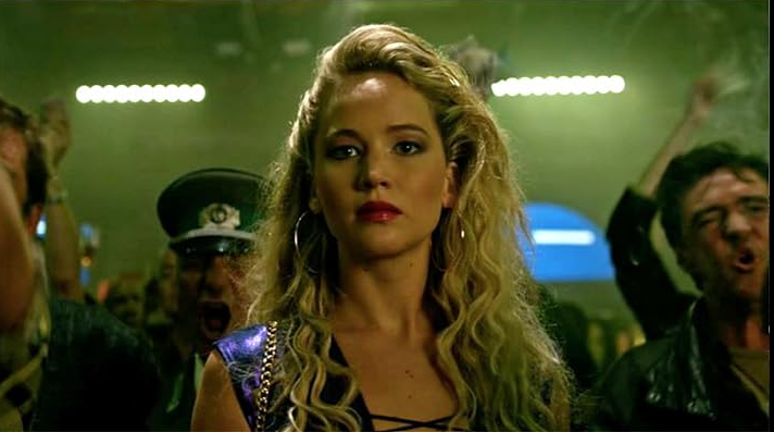 Jennifer Lawrence as Mystique in the X-Men series