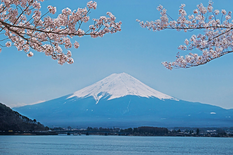 Lake Kawaguchi, Japan