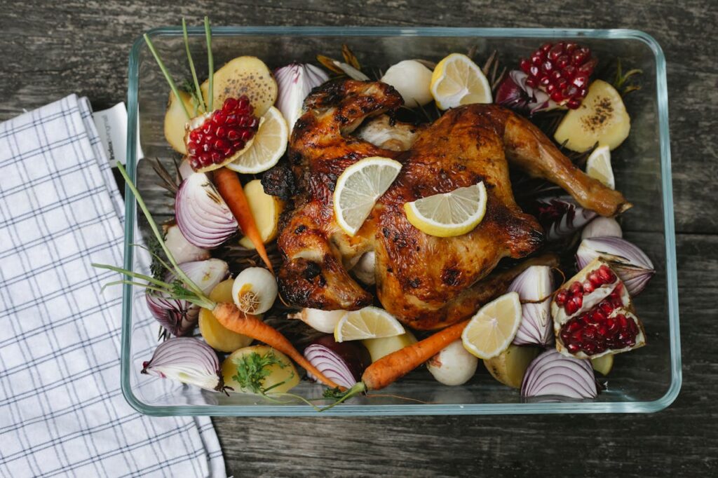 Lemon Herb Roasted Chicken