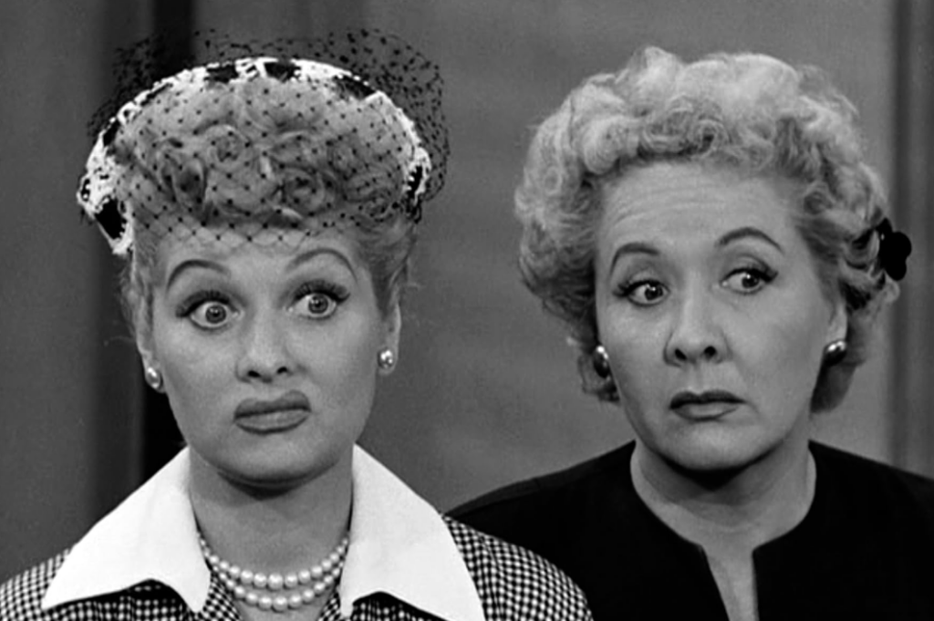 Lucy Ricardo and Ethel Mertz (I Love Lucy)