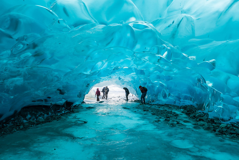 Mendenhall Ice Caves, Alaska