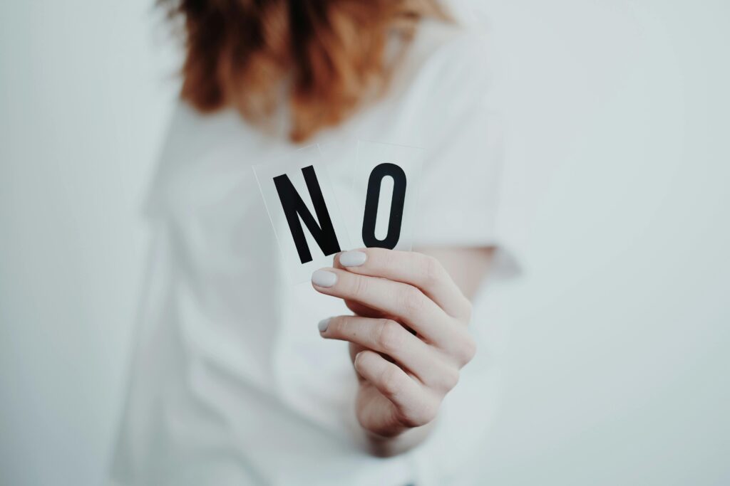 Learn to Say No