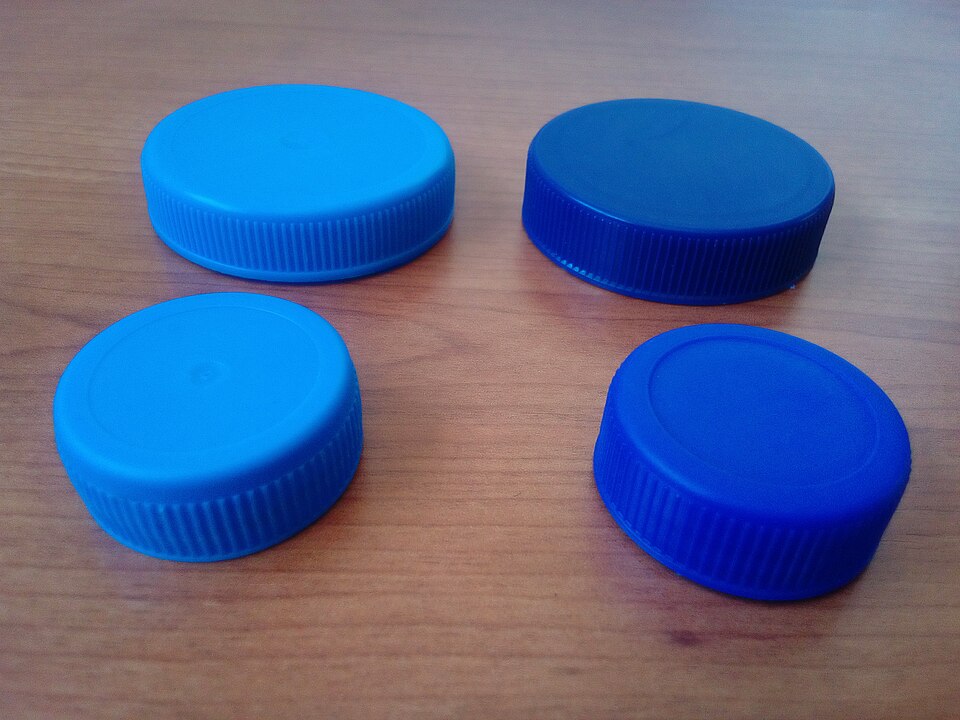 Plastic Lids as Coasters