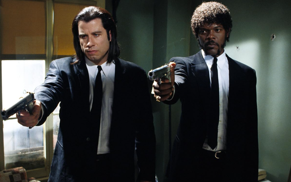 Samuel L. Jackson as Jules Winnfield in Pulp Fiction