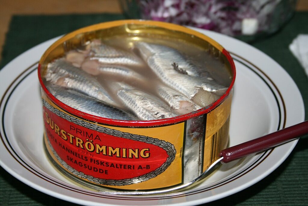 Surströmming from Sweden