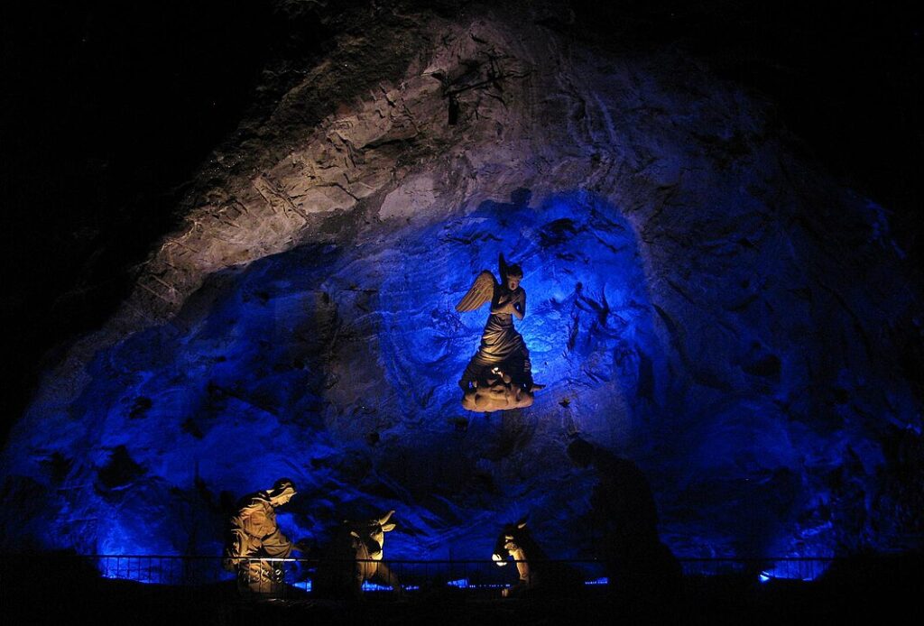 The Salt Cathedral of Zipaquirá (Zipaquirá, Colombia)