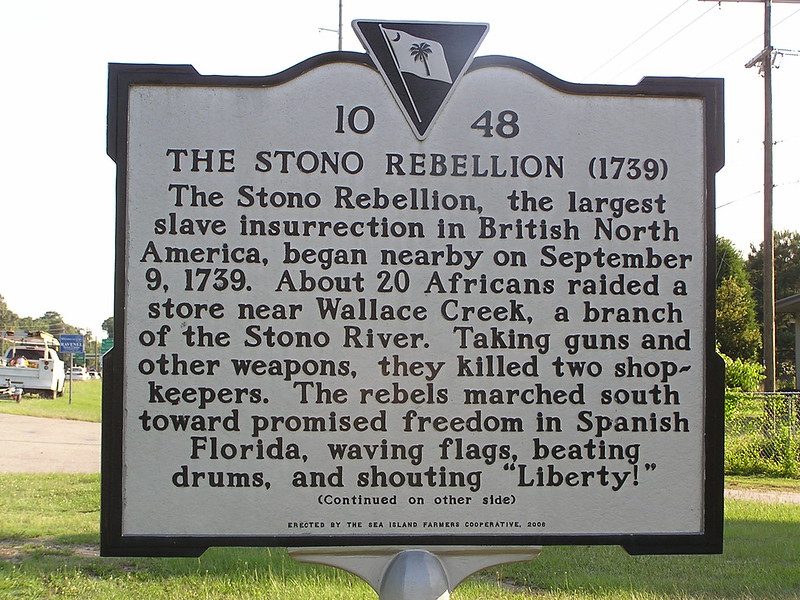 The Stono Rebellion (1739)