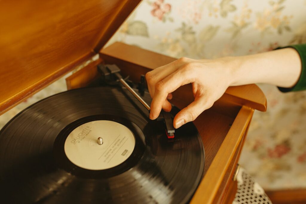 Using a Record Player