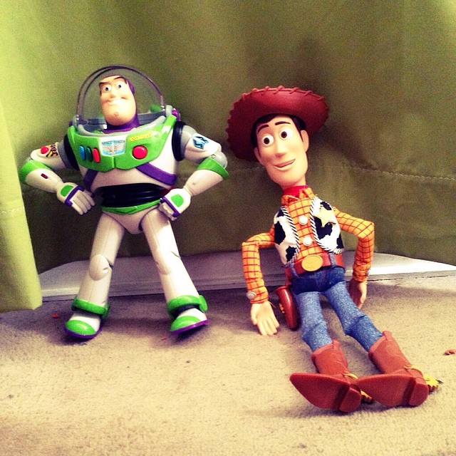 Woody and Buzz Lightyear (Toy Story)