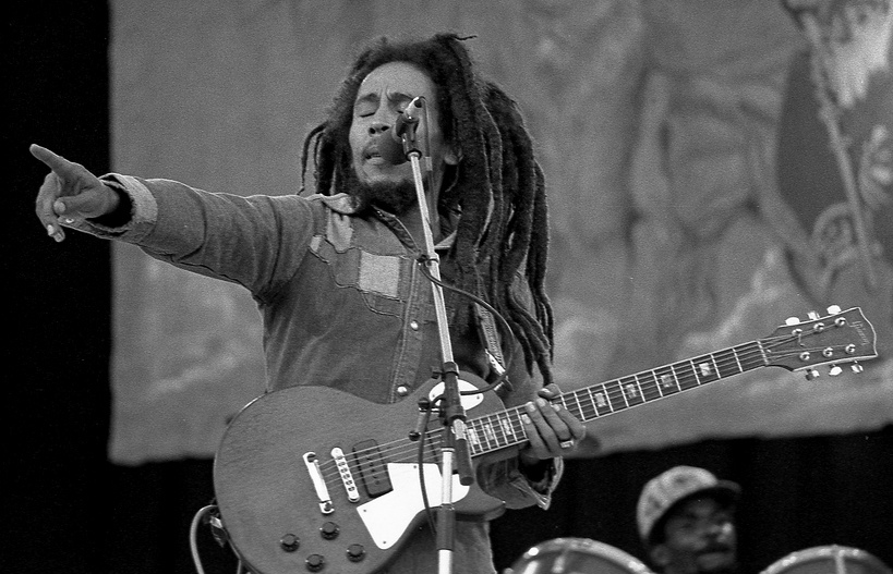 Bob Marley at the One Love Peace Concert (1978)