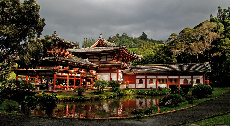 Byodo-In Temple, Hawaii, USA