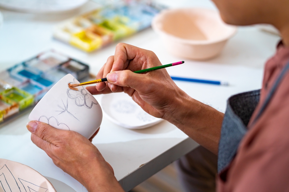 Hand-Painted Mugs