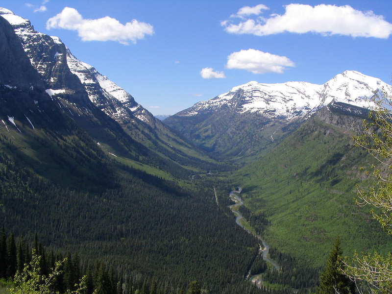 Highway 1 through Glacier National Park, British Columbia