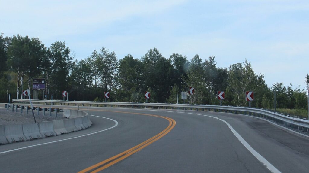 Highway 132 through Mingan Archipelago National Park Reserve, Quebec