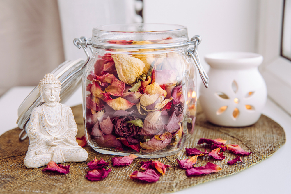 Homemade Potpourri Jars