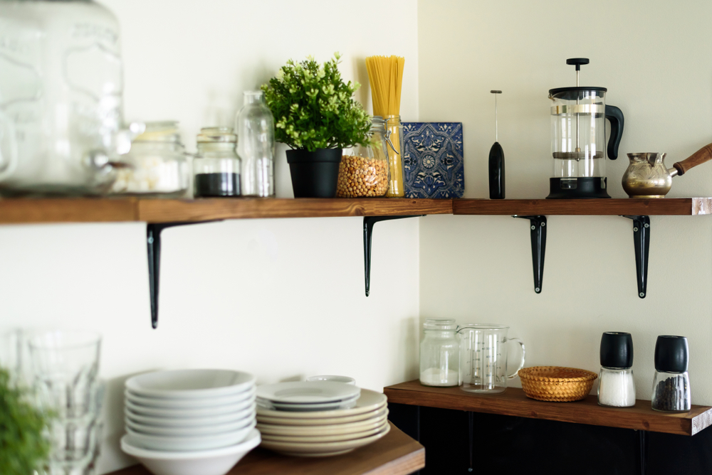 Install Under-Shelf Baskets