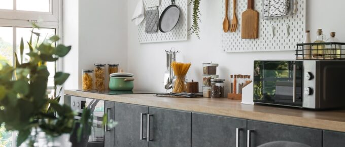 Install a Pegboard for Pots and Pans