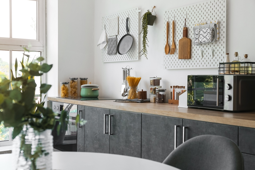 Install a Pegboard for Pots and Pans