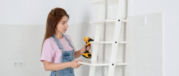 Ladder Shelves