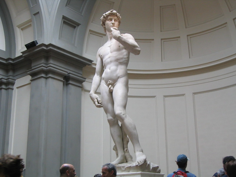 Michelangelo's David and Its Proportions