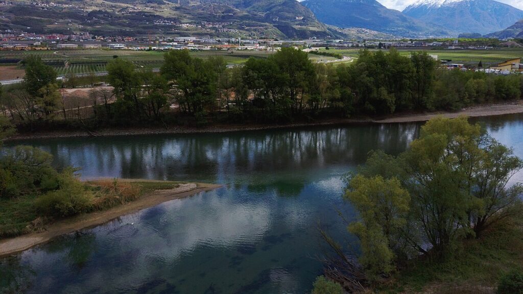 Noce River, Italy