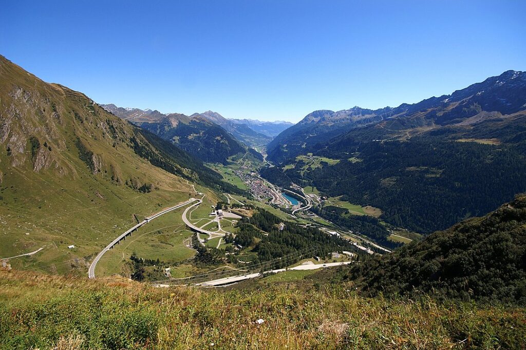 Passo del San Gottardo, Switzerland