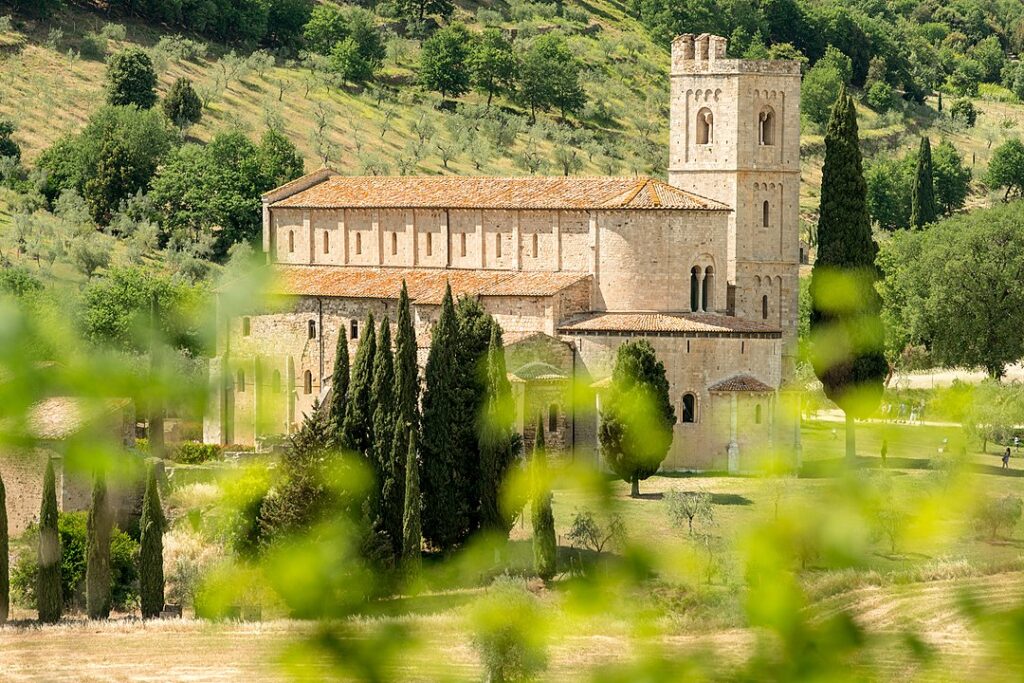 Sant’Antimo Abbey, Tuscany