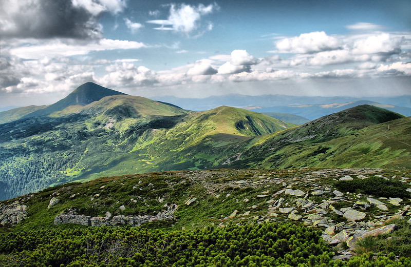 The Carpathian Mountains, Ukraine