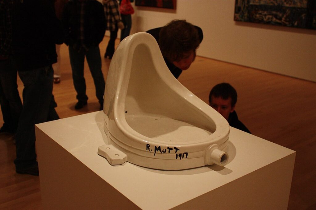 The Fountain by Marcel Duchamp