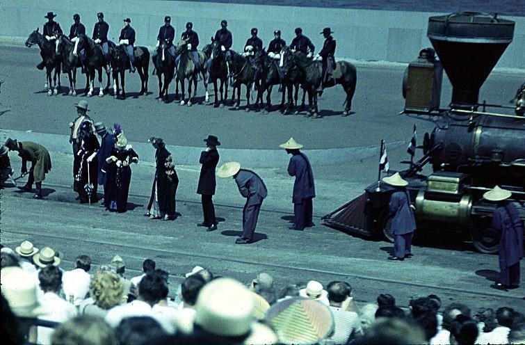 The Golden Spike Ceremony