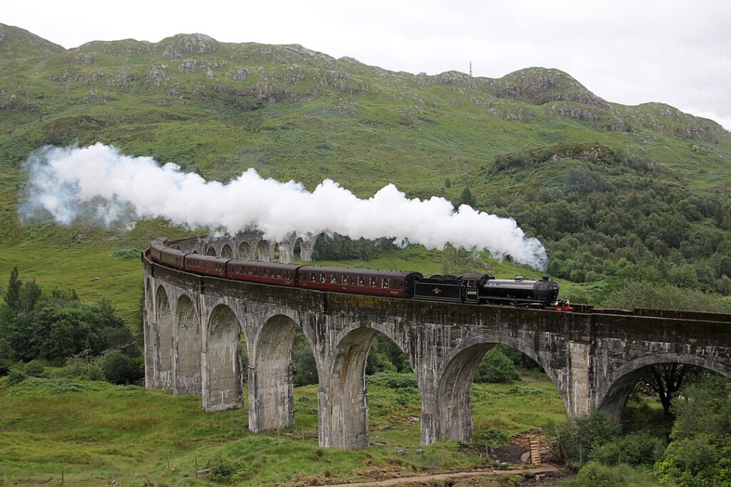 The Jacobite Steam Train, Scotland