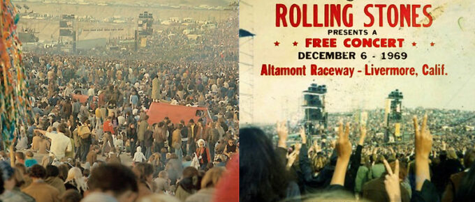 The Rolling Stones at Altamont (1969)