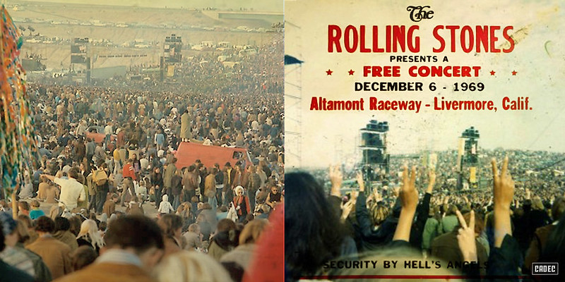 The Rolling Stones at Altamont (1969)