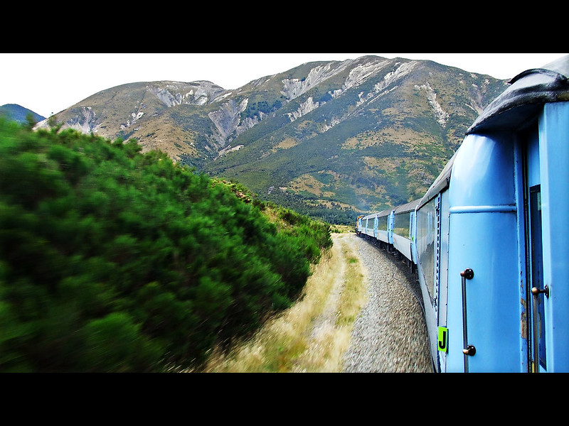 The TranzAlpine, New Zealand