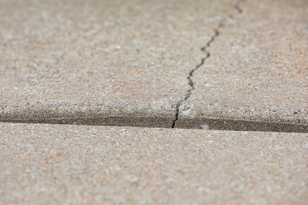 Cracked Driveways